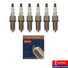 Novo conjunto de 6 velas de ignição Denso Iridium longa vida útil FK20HBR8 para Lexus/Toyota V6 comprar usado  Enviando para Brazil
