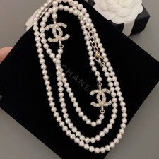 Chanel pearl necklace gebraucht kaufen  Gelsenkirchen