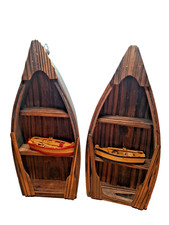 2xwood canoes decor for sale  Ames