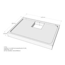 Duschwannenträger wannenträg gebraucht kaufen  Hamburg