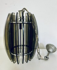 Lampadario metallo vetro usato  Cantu