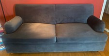 Gemütliches sofa graublauer gebraucht kaufen  Tutzing