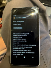 Używany, Téléphone portable / Smartphone Microsoft Lumia 550 1GB Blanc Windows 10 Phone na sprzedaż  Wysyłka do Poland