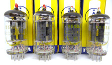 4x (QUAD!) TESLA ECC802S (12AU7WA E82CC B329) lk. Telefunken 100%, 1973, novo na caixa comprar usado  Enviando para Brazil