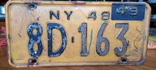 Plaque immatriculation new d'occasion  Bellenaves