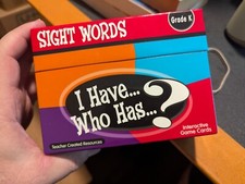Sight words card for sale  Farragut