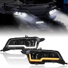 Pcs led headlights for sale  Benson