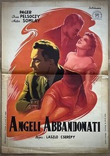 Angeli abbandonati manifesto usato  Torino