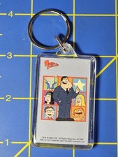 2005 RARO American Dad! Chaveiro promocional de acrílico animado para programa de TV da Fox comprar usado  Enviando para Brazil