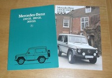 Mercedes wagon brochure for sale  FAREHAM