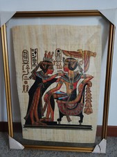 Quadro papiro egizio usato  Calco