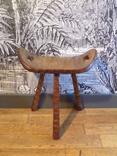Tabouret brutaliste ancien d'occasion  Champigneulles