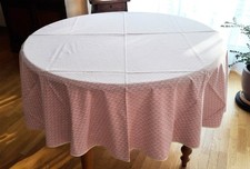 Nappe ronde surnappe d'occasion  Bois-Colombes