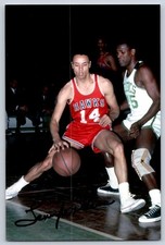Foto autêntica autografada assinada por Lenny Wilkens lenda do basquete 4x6 comprar usado  Enviando para Brazil
