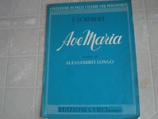 Spartito pianoforte schubert usato  Salerno
