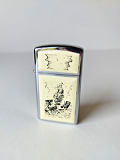 Zippo vintage slim d'occasion  Verneuil-l'Étang
