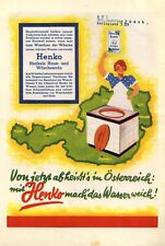 Henko waschmittel reklame gebraucht kaufen  Waldburg