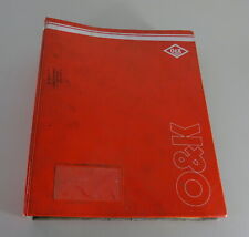 Betriebsanleitung teilekatalog gebraucht kaufen  Jever