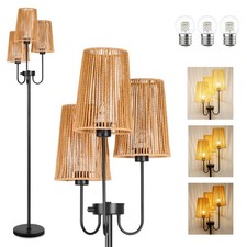 Rattan floor lamp for sale  Brentwood