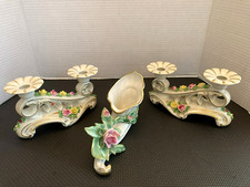 Vintage pieces candleholders for sale  Cary