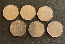 50p olympic coins for sale  WEDNESBURY