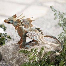 Figur drache metall gebraucht kaufen  Erdweg