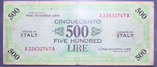 500 lire 1943 usato  Frosinone