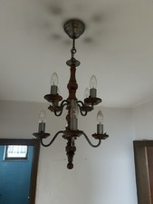 Rustikaler kronleuchter holz gebraucht kaufen  Zweibrücken