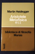Heidegger aristotele metafisic usato  Torino