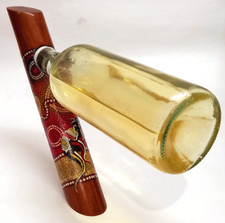 Estante equilibrador de botellas de vino de madera pintado a mano VALDO bar artístico decoración regalo bonito segunda mano  Embacar hacia Mexico