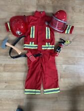 Feuerwehrkostüm 116 gebraucht kaufen  Herdwangen-Schönach