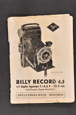 Agfa billy record gebraucht kaufen  Wittmund