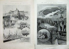 Old antique print for sale  UK
