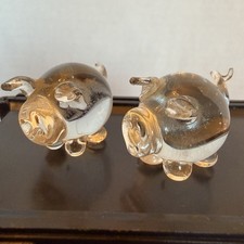Miniature glass pigs for sale  Clio