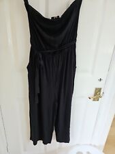 Black jersey bandeau for sale  SOLIHULL