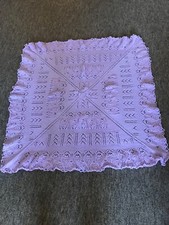 hand knitted baby shawl for sale hand knitted baby shawl for sale CALDICOT