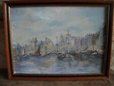 Huile toile marine d'occasion  Pierrelaye