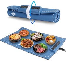 Bandeja de calentamiento eléctrica Orgthin, placa de calefacción de superficie completa, calentador de alimentos de silicona segunda mano  Embacar hacia Mexico