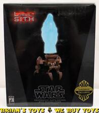 Boneco Sideshow exclusivo Star Wars holográfico Darth Sidious com cadeira Mechno sem reserva comprar usado  Enviando para Brazil