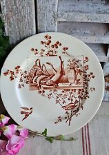 Ancienne assiette plate d'occasion  Le Poinçonnet