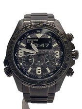 Relógio solar digital analógico Citizen aço inoxidável preto prata JV1008 63E 35º Promas comprar usado  Enviando para Brazil