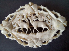 Antike brosche jagd gebraucht kaufen Antike brosche jagd gebraucht kaufen  Affalterbach