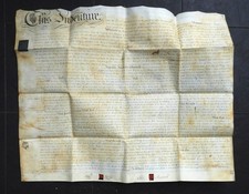 1811 antique indenture for sale  COLCHESTER