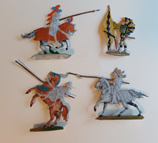 Zinnflachfiguren ritter landsk gebraucht kaufen  Oberlungwitz