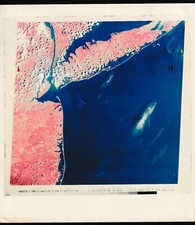 Foto de satélite NASA ERTS-1 1972 – Imagem infravermelha de Nova York e Long Island comprar usado  Enviando para Brazil