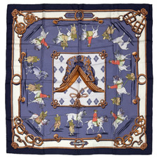 Hermes scarf equitation d'occasion  Expédié en Belgium
