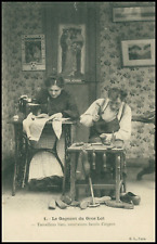 História social: máquina de costura Singer. & Cobbler. França. Não publicado. comprar usado  Enviando para Brazil