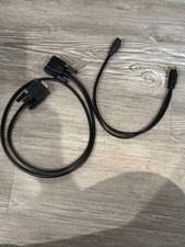 Cabo divisor duplo VGA DB9 macho e fêmea com dois 6 pinos mini divisor Din Y MIDI, usado comprar usado  Enviando para Brazil