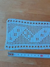 Gehäkelte borte häkelspitze gebraucht kaufen  Kaltenkirchen