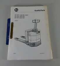 Teilekatalog elektro hubwagen gebraucht kaufen  Jever